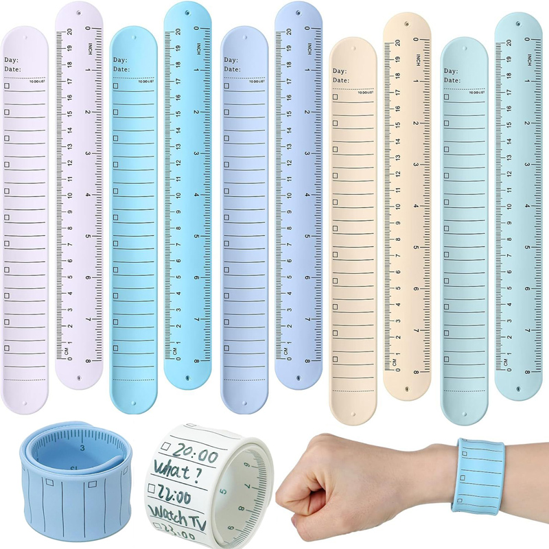 Silicone Band Replacement - Reusable Silicone Memo Wrist Bands for