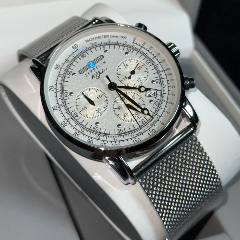 Stainless Mesh Band - New Classic Men's Watch Three Eye