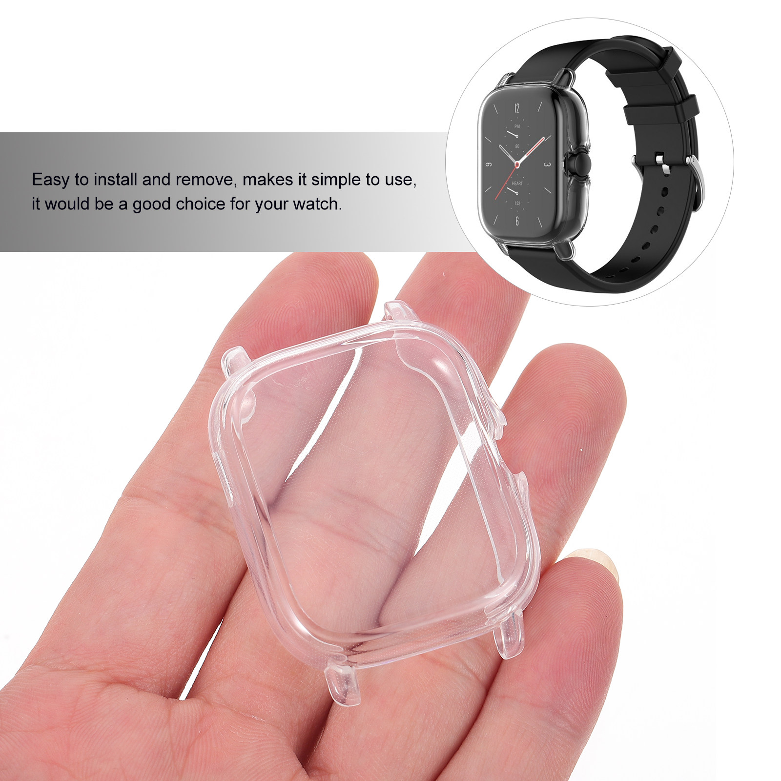 Smartwatch Case - 3Pcs Electroplated Tpu Watch Protective Case
