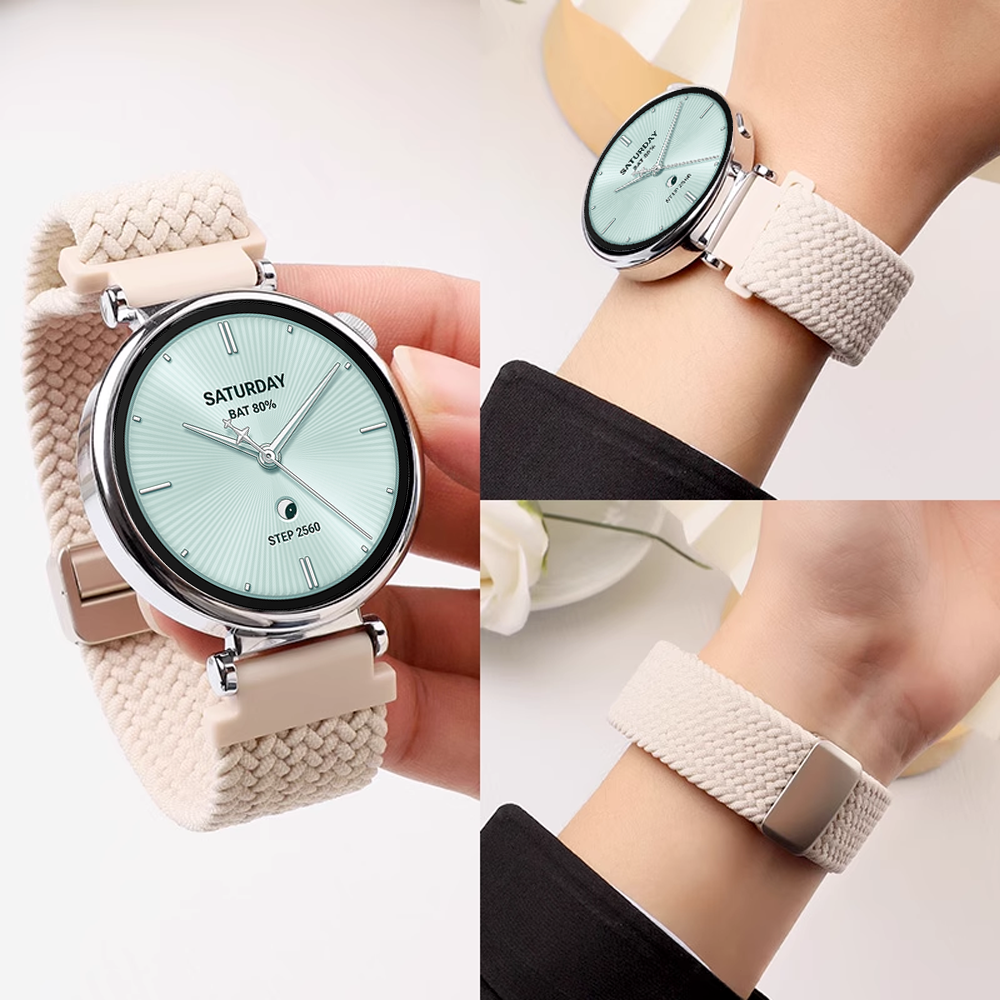 18mm Braided Magnetic Buckle S - Xiaomi Smartwatch S4 Accessories 评论和价格