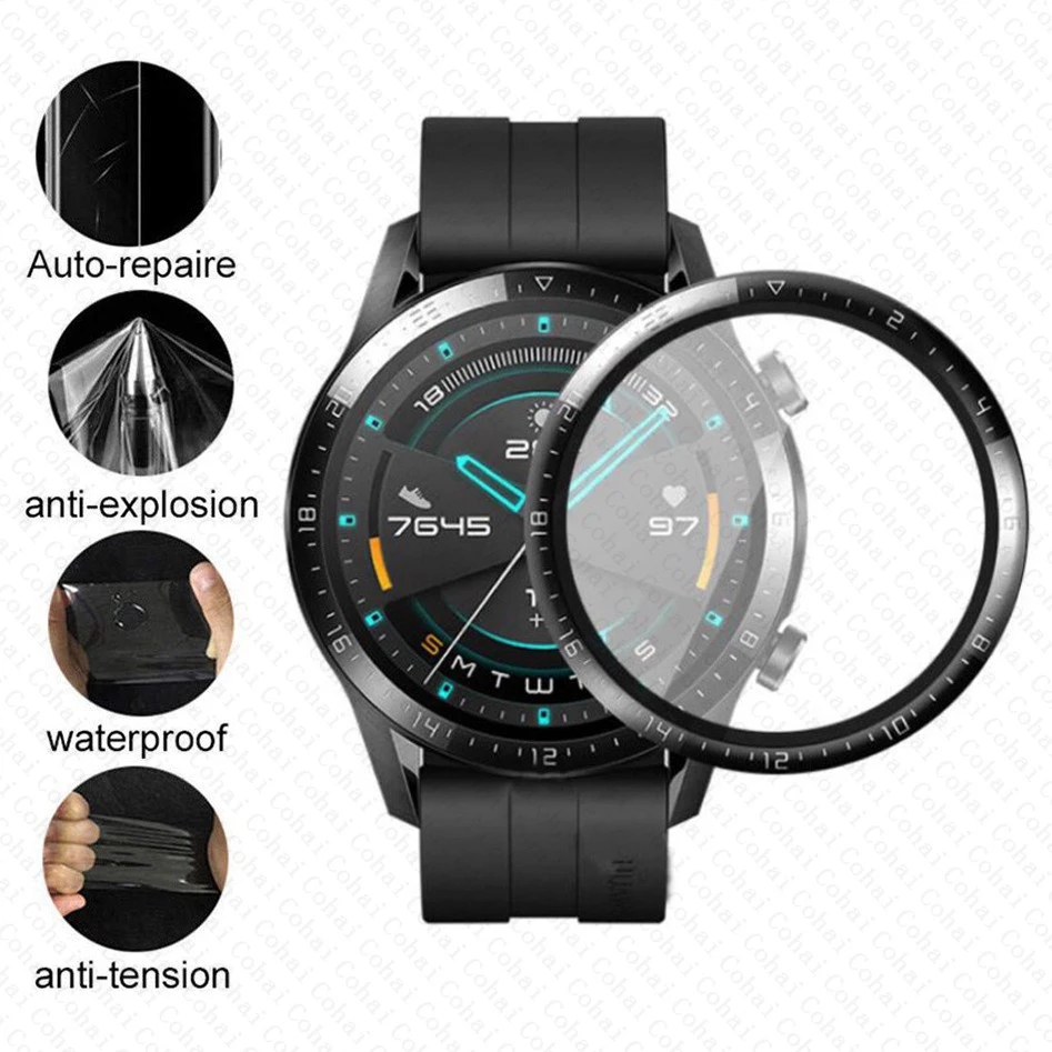 Tempered Glass For Huawei Watc - Titan Smartwatch Accessories 评论和价格