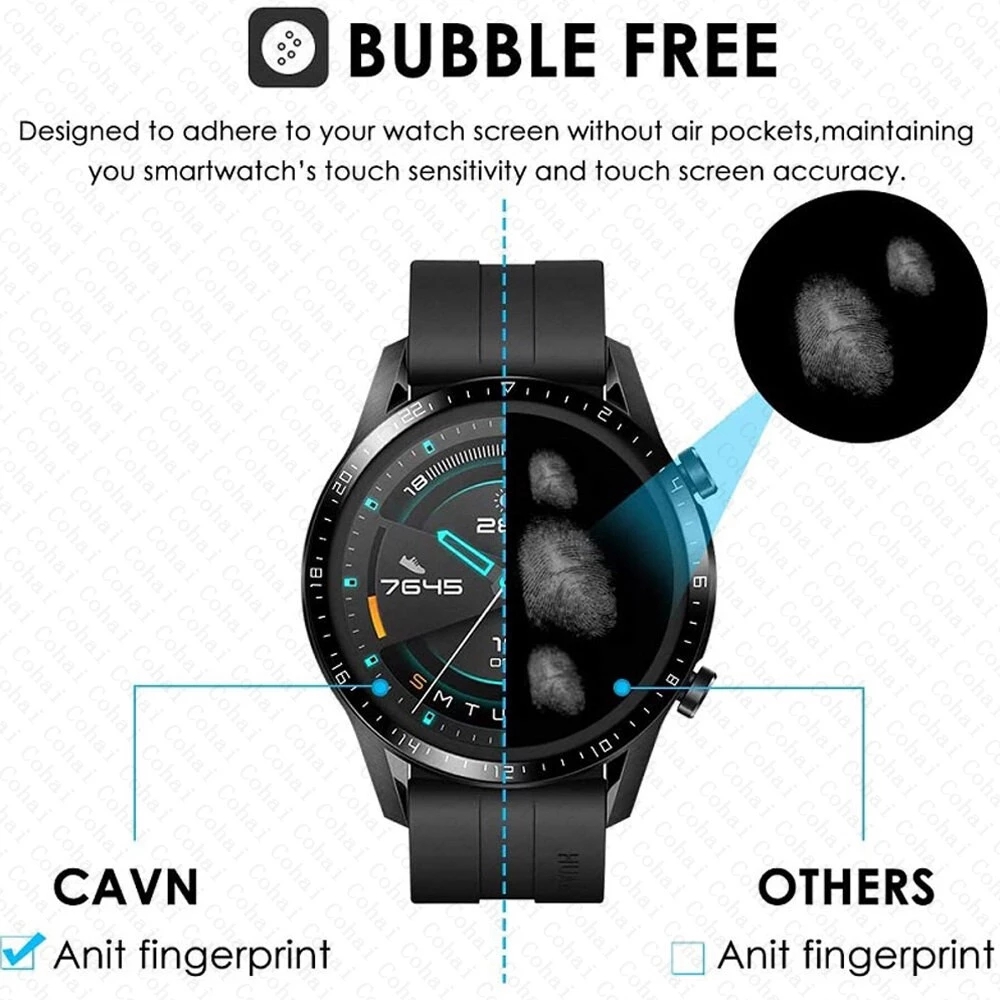 Tempered Glass For Huawei Watc - Titan Smartwatch Accessories 评论和价格