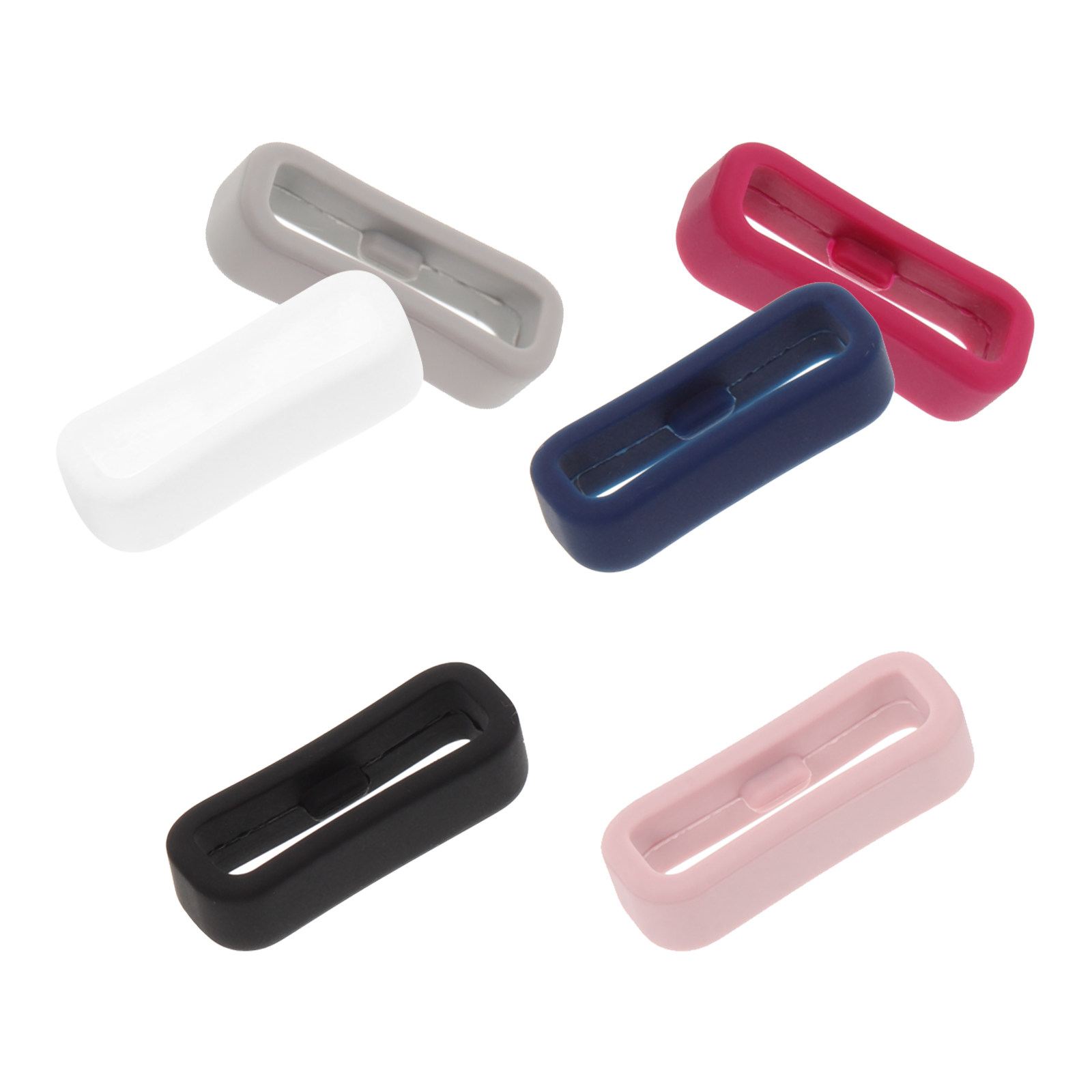 6Pcs Silicone Watch Band Loop  - Silicone Band Replacement 评论和价格
