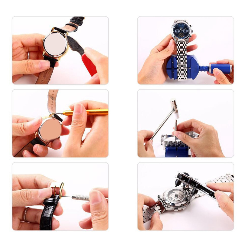 XFDE 29Pcs Box Watch Repair To - Tool Kit Strap Change 评论和价格