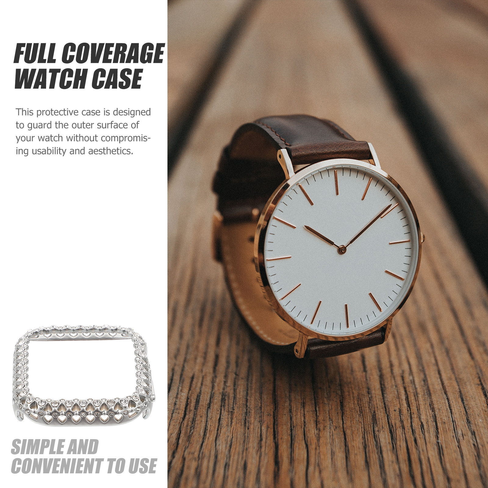 Anti-Scratch Watch Protector f - Smartwatch Case 评论和价格