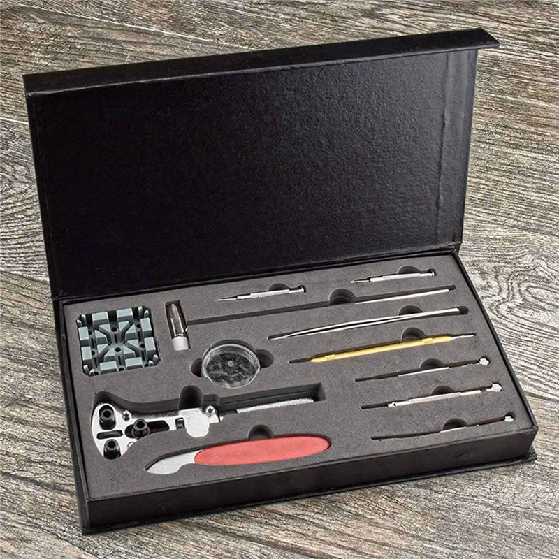 29Pcs Box Watch Repair Tool Ki - Tool Kit Strap Change 评论和价格