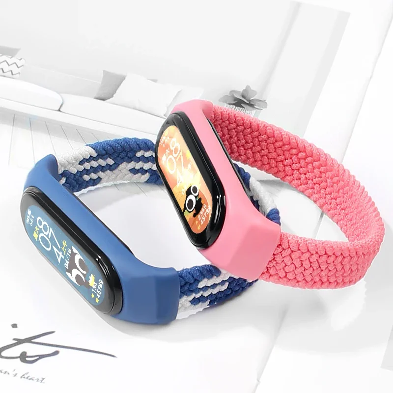 Bracelet for Xiaomi Mi band 6  - Solo Loop Strap 评论和价格