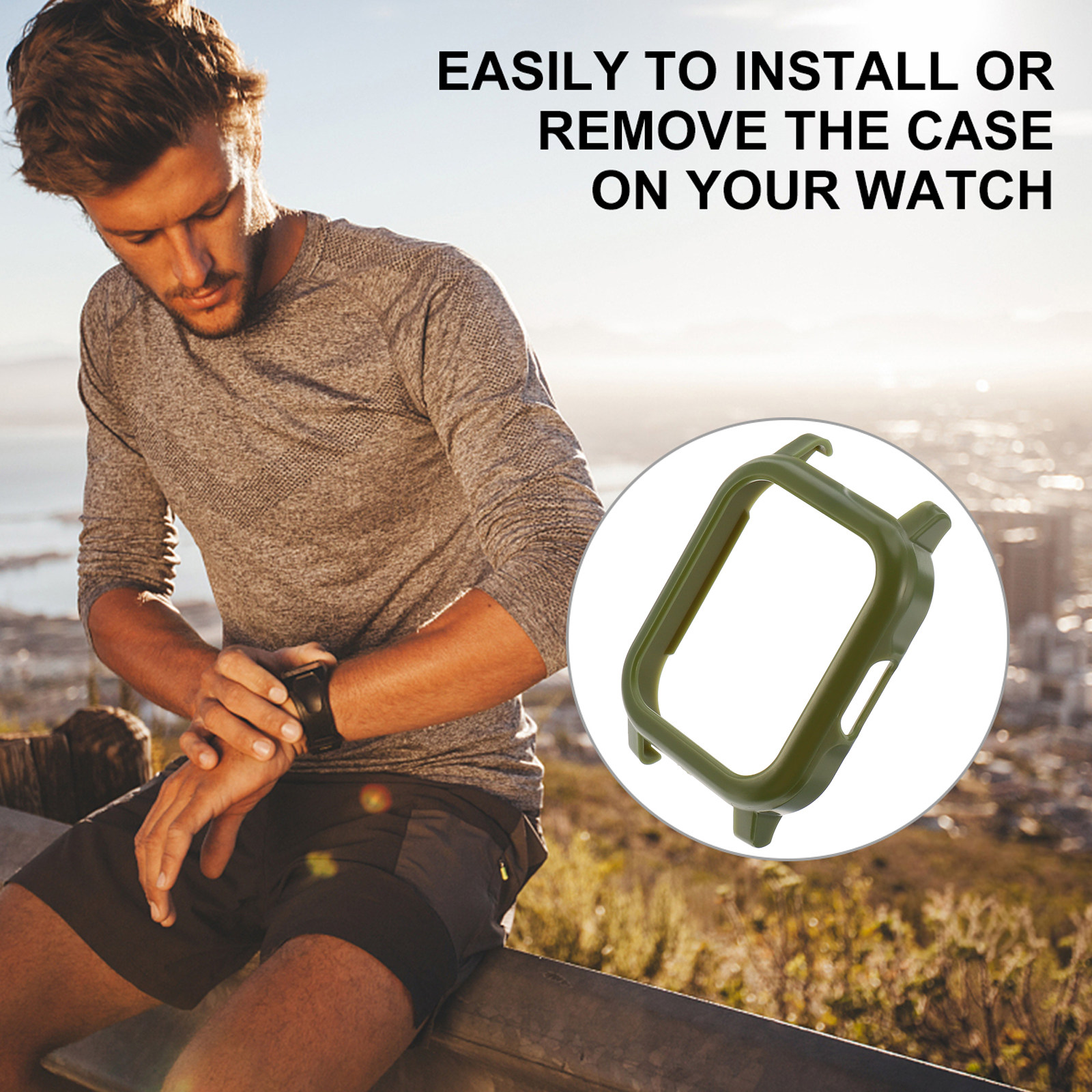 1Pcs Smartwatch Protective Cas - Smartwatch Case 评论和价格