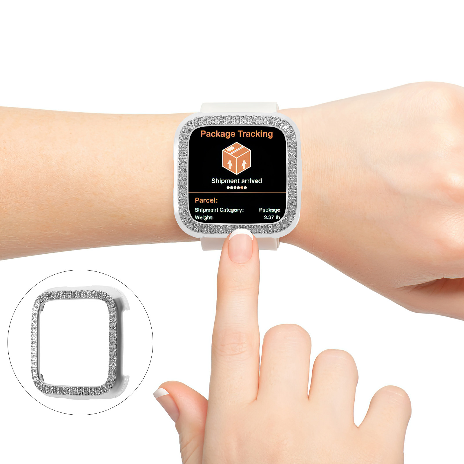 Diamond Protective Case Hollow - Smartwatch Watch Accessories 评论和价格