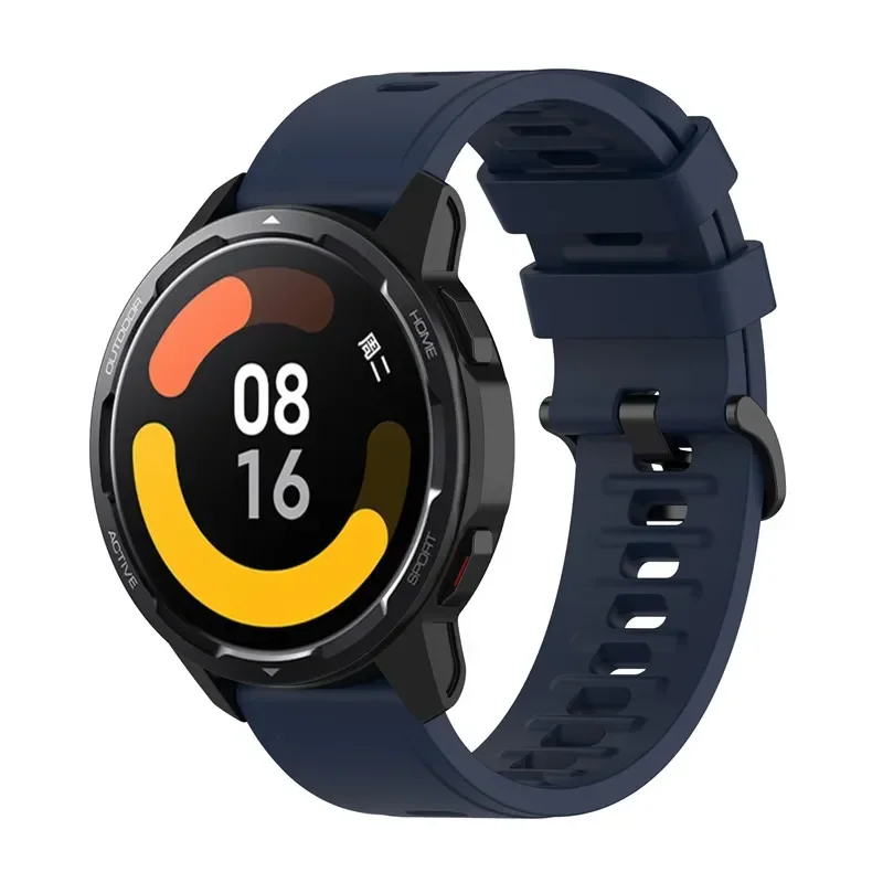 22mm Silicone Strap for Xiaomi - Xiaomi Smartwatch S4 Accessories 评论和价格
