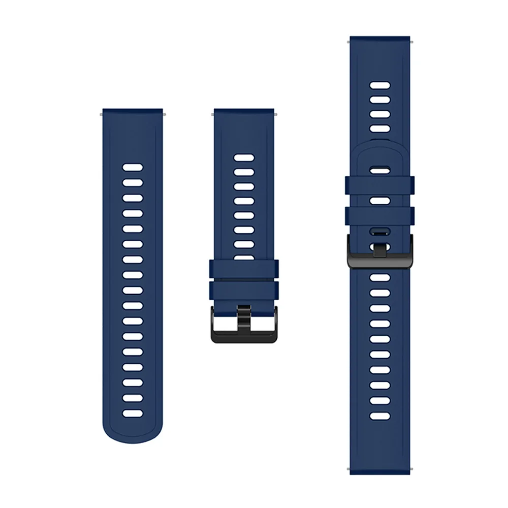 22mm Silicone Strap for Xiaomi - Xiaomi Smartwatch S4 Accessories 评论和价格