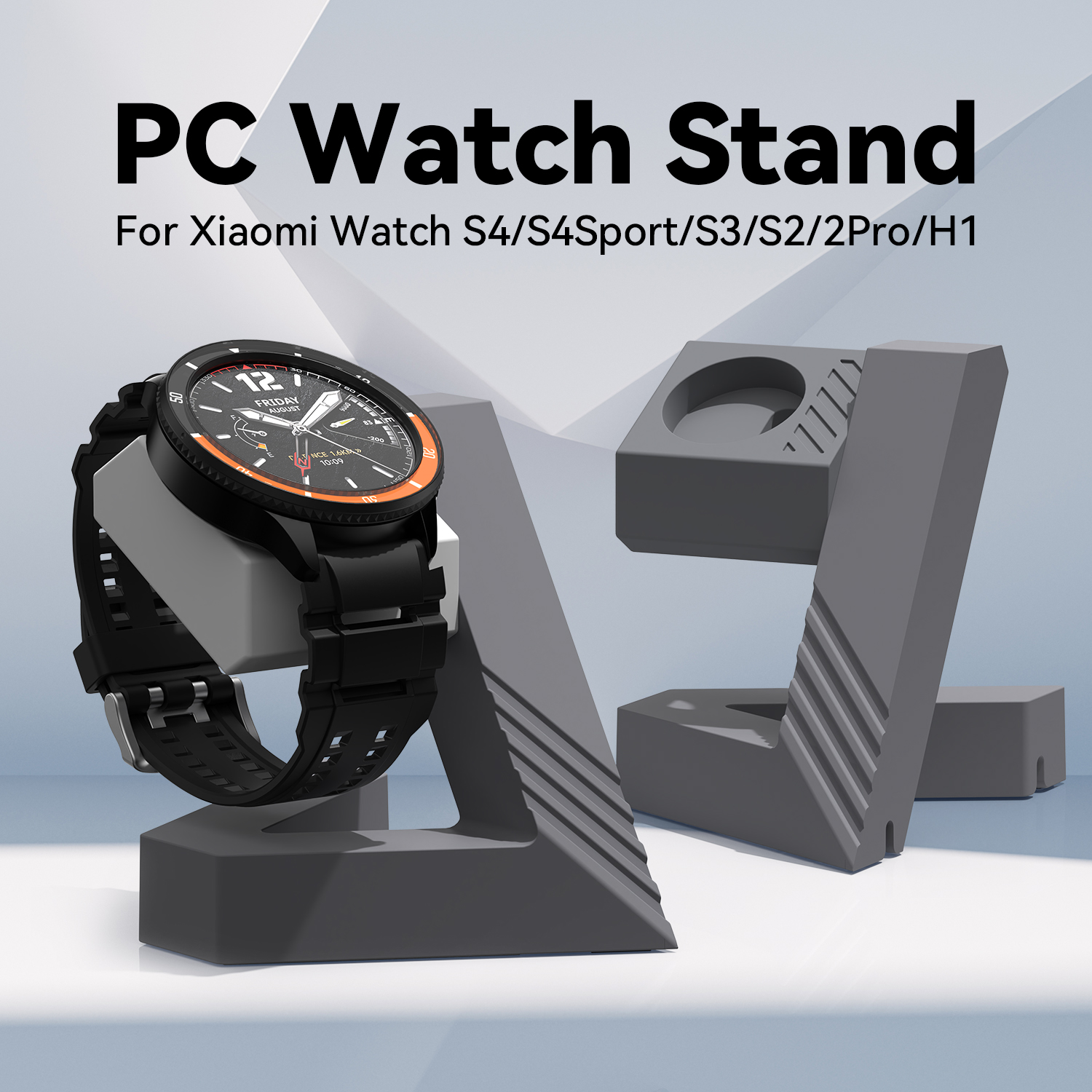 PC Geometric watch stand Dock  - Xiaomi Smartwatch S4 Accessories 评论和价格