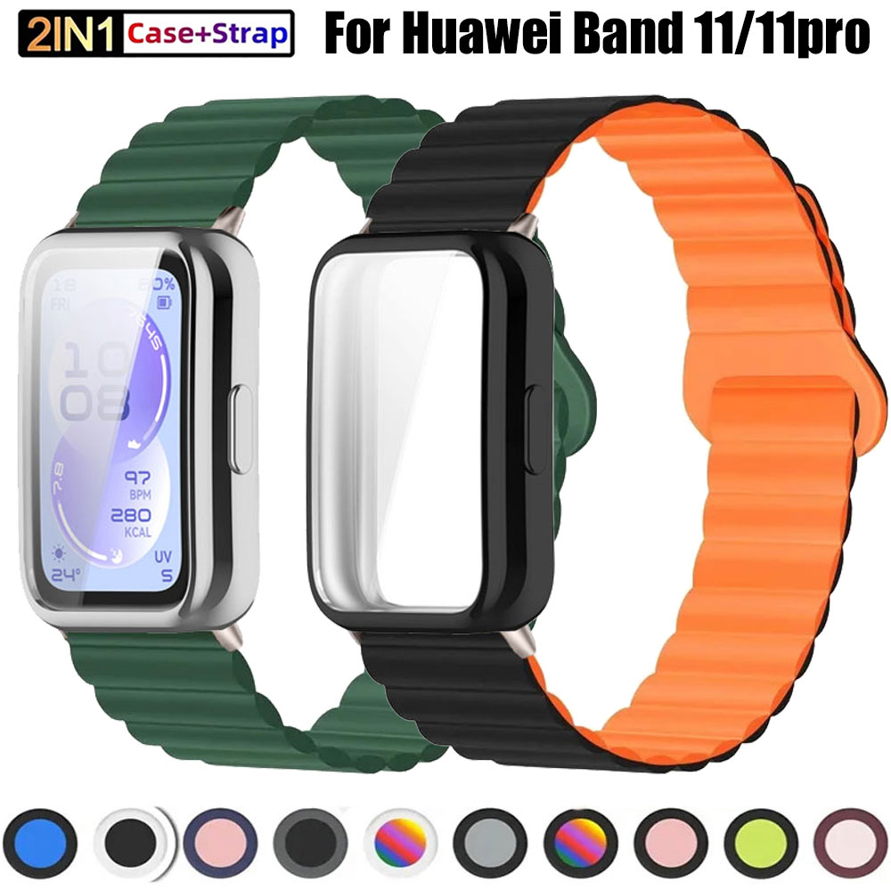 Magnetic Silicone Strap For Hu - Silicone Band Replacement 评论和价格