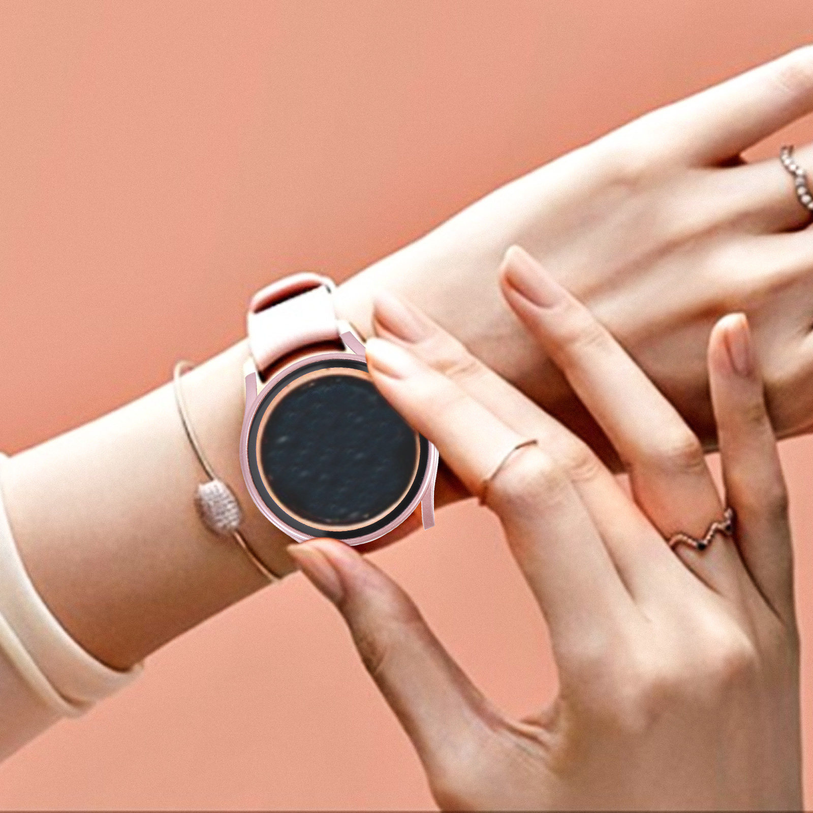 2Pcs Premium Protective Watch  - Smartwatch Case 评论和价格