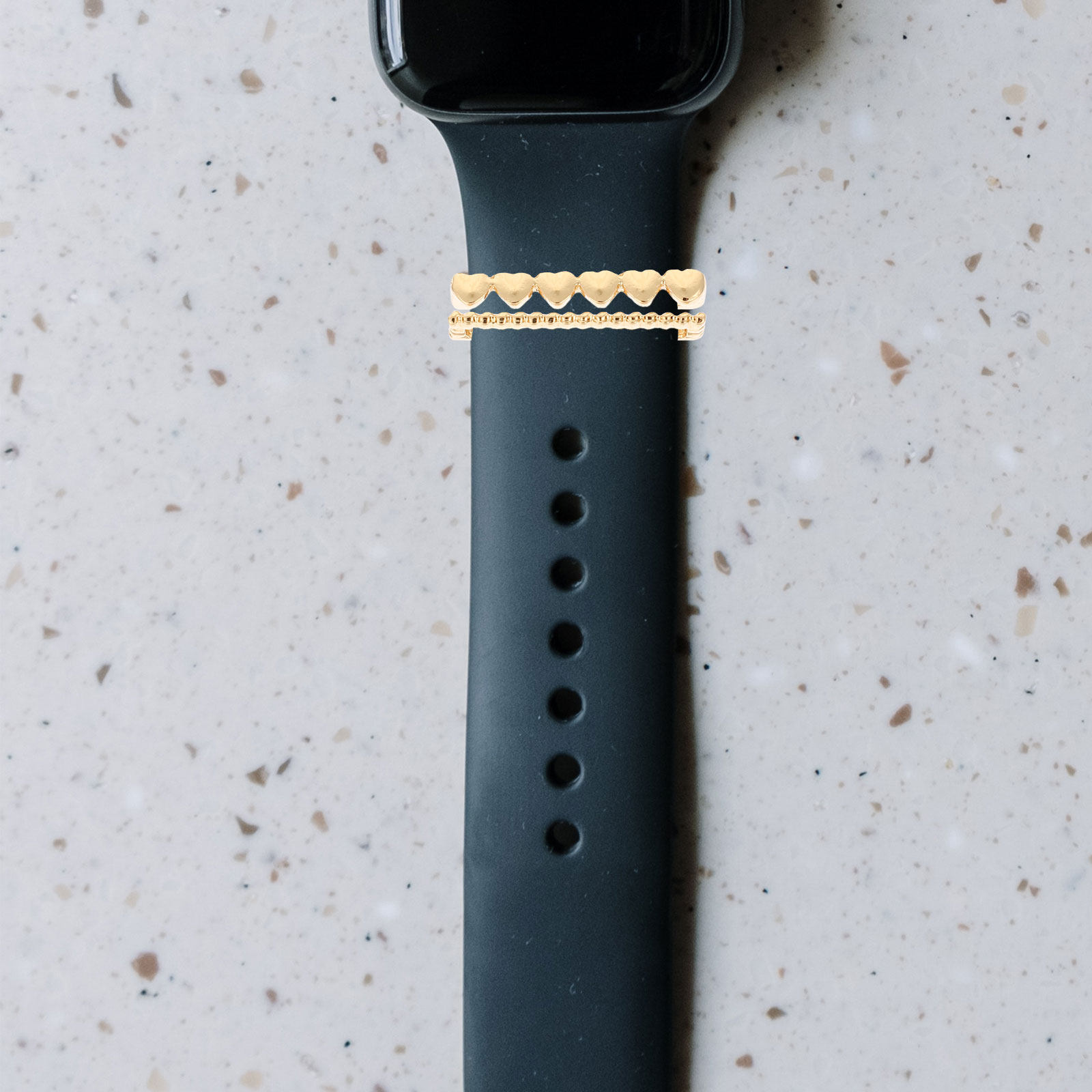 4Pcs Watchband Decorative Ring - Smartwatch Watch Accessories 评论和价格