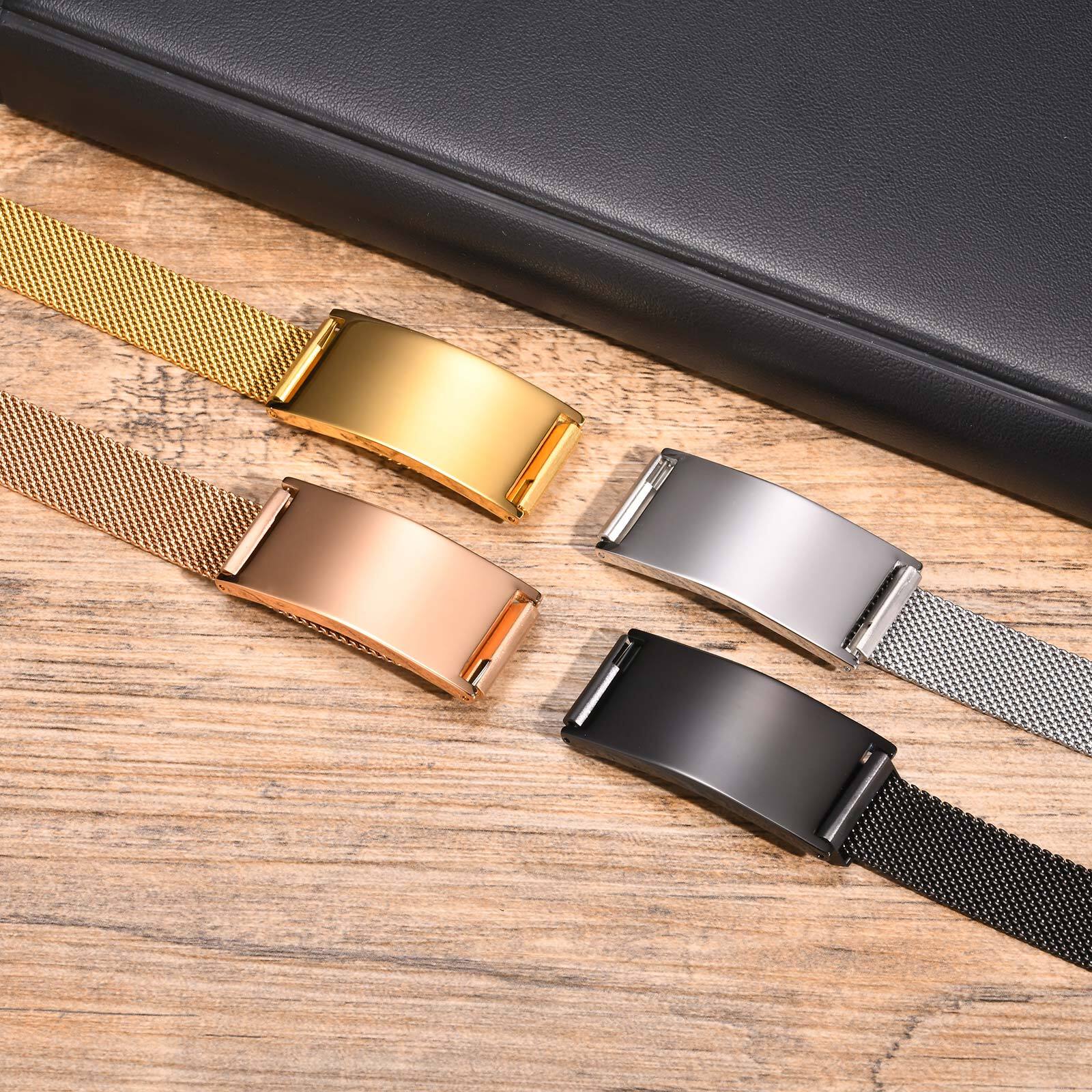Persoanlized Medical Alert ID  - Stainless Mesh Band 评论和价格