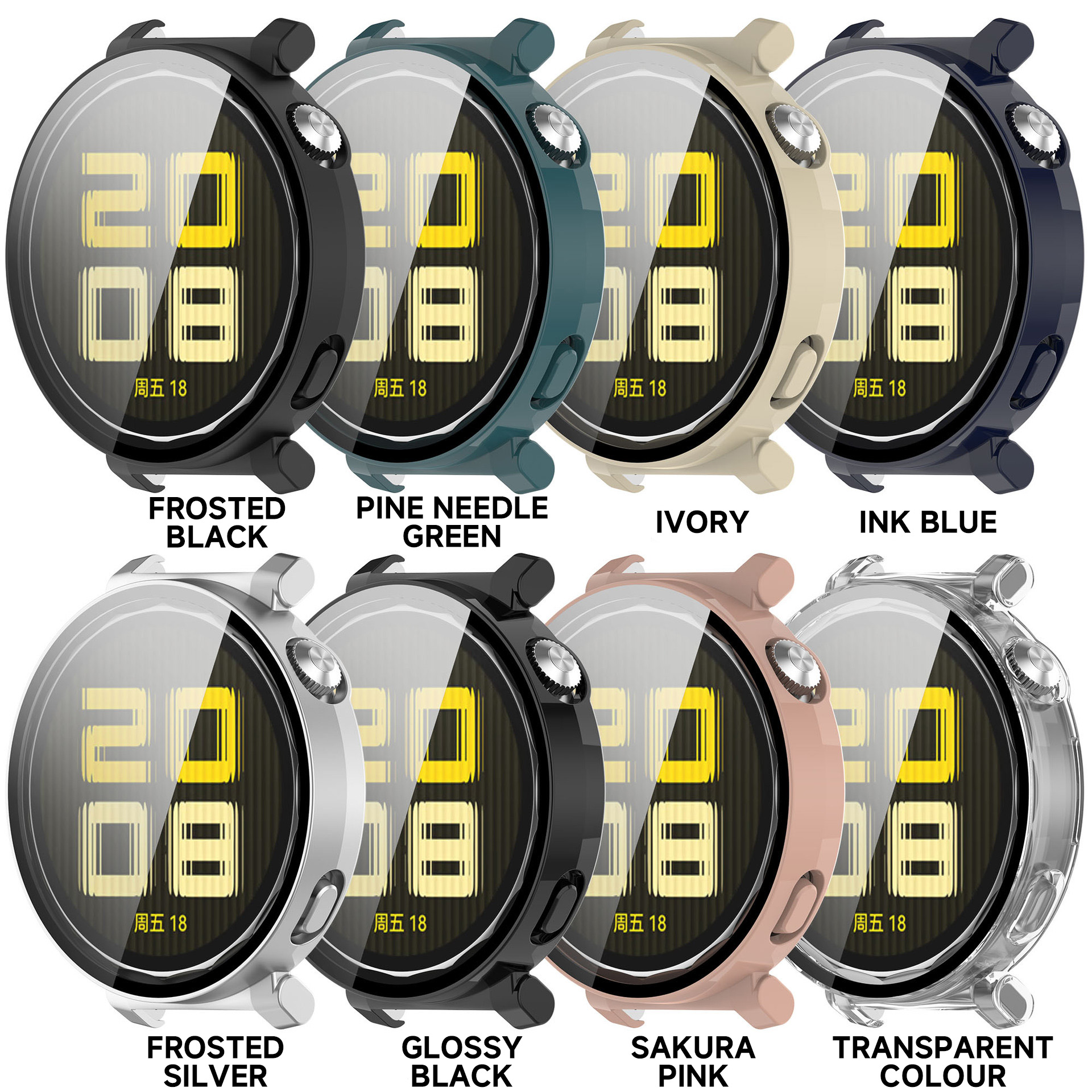 Tempered glass case For Huawei - Titan Smartwatch Accessories 评论和价格