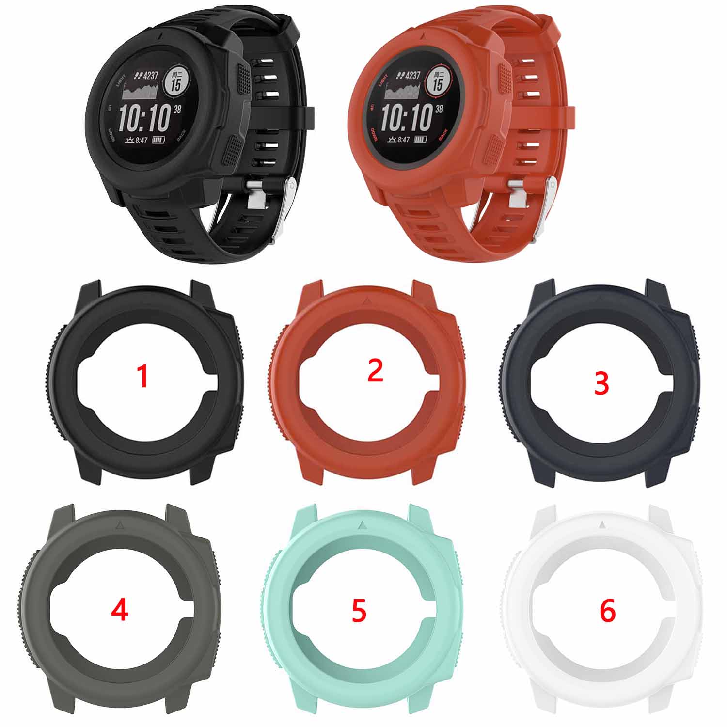 Silicone Silicone Watch Band S - Silicone Band Replacement 评论和价格