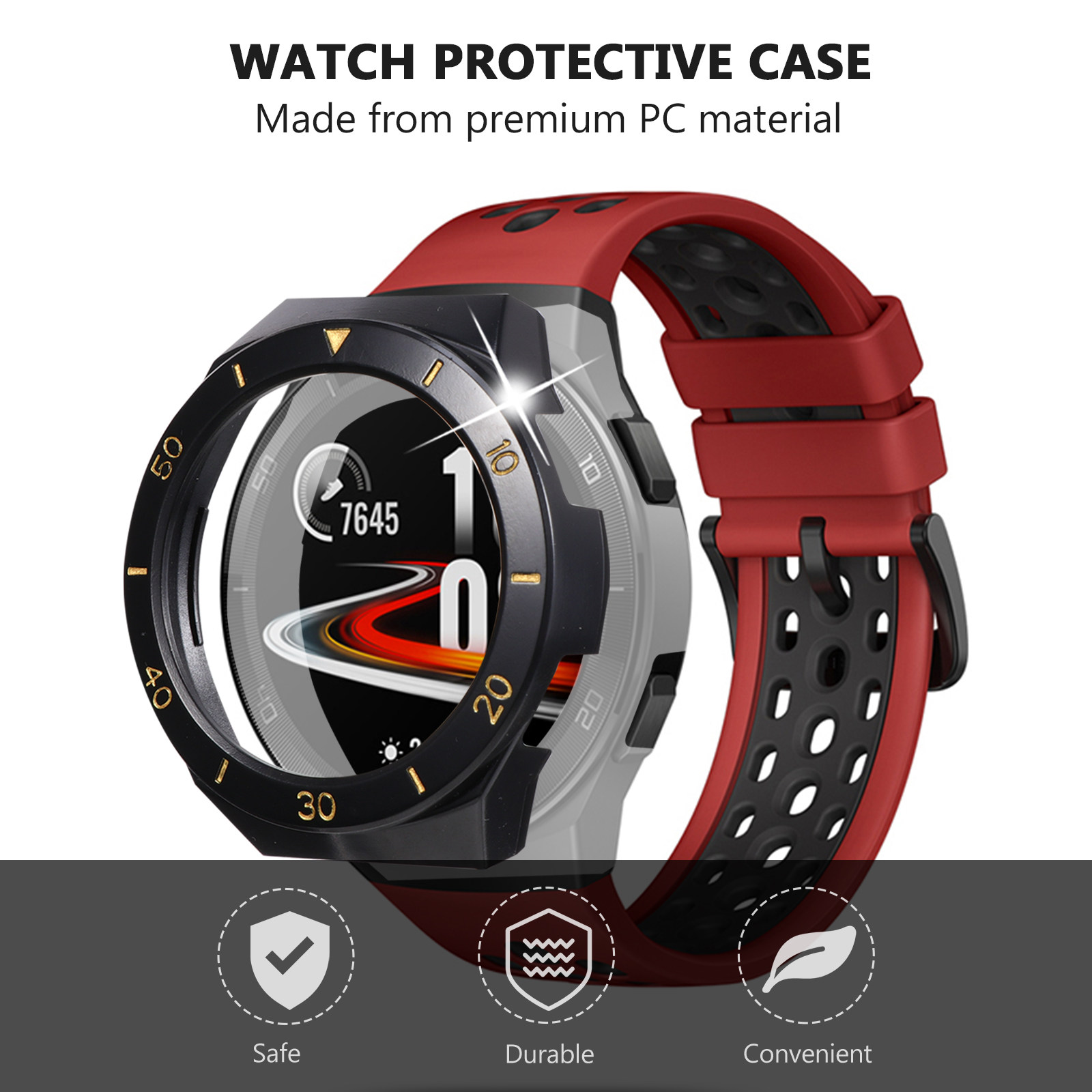 1Pcs Exquisite Pc Watch Protec - Smartwatch Case 评论和价格