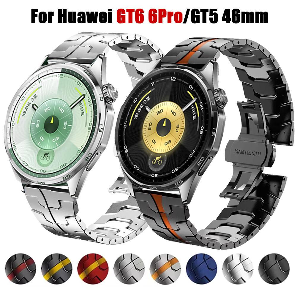 22mm Metal Strap For Huawei Wa - Titan Smartwatch Accessories 评论和价格