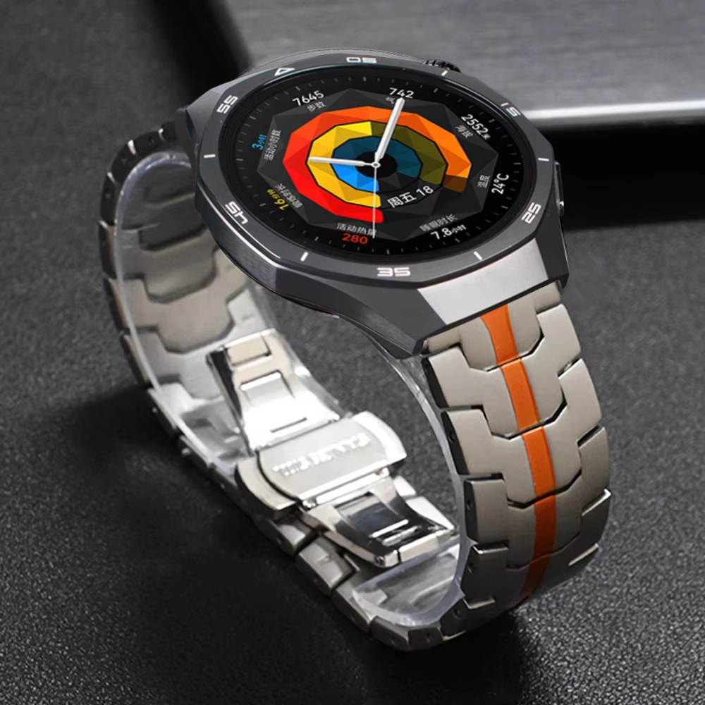 22mm Metal Strap For Huawei Wa - Titan Smartwatch Accessories 评论和价格