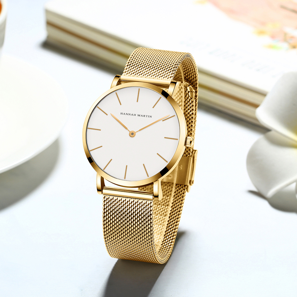 2023 New Women Bracelet Watch  - Stainless Mesh Band 评论和价格