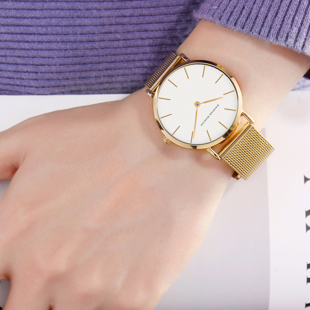 2023 New Women Bracelet Watch  - Stainless Mesh Band 评论和价格