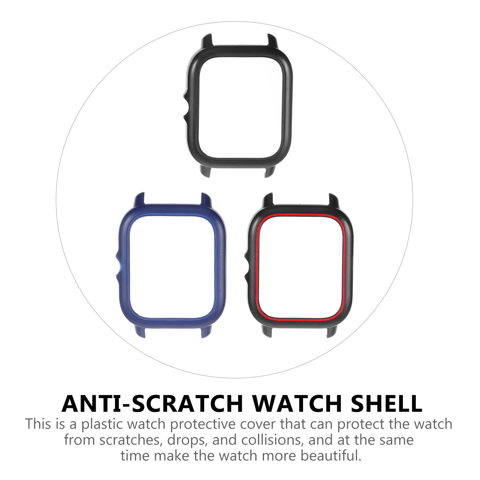 3Pcs Watch Protector Case Prem - Smartwatch Case 评论和价格