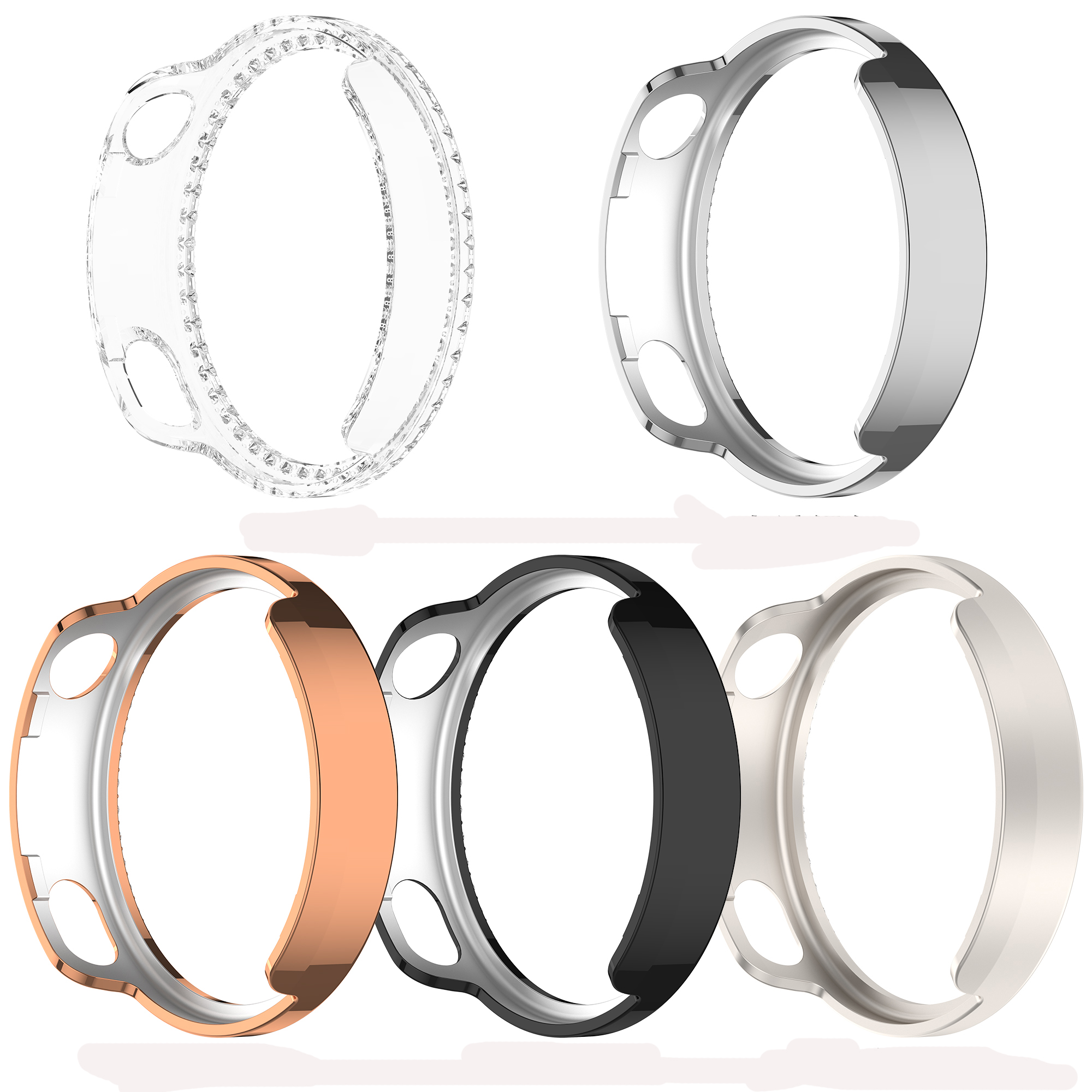 Single Row Dril Hollow Case Fo - Xiaomi Smartwatch S4 Accessories 评论和价格