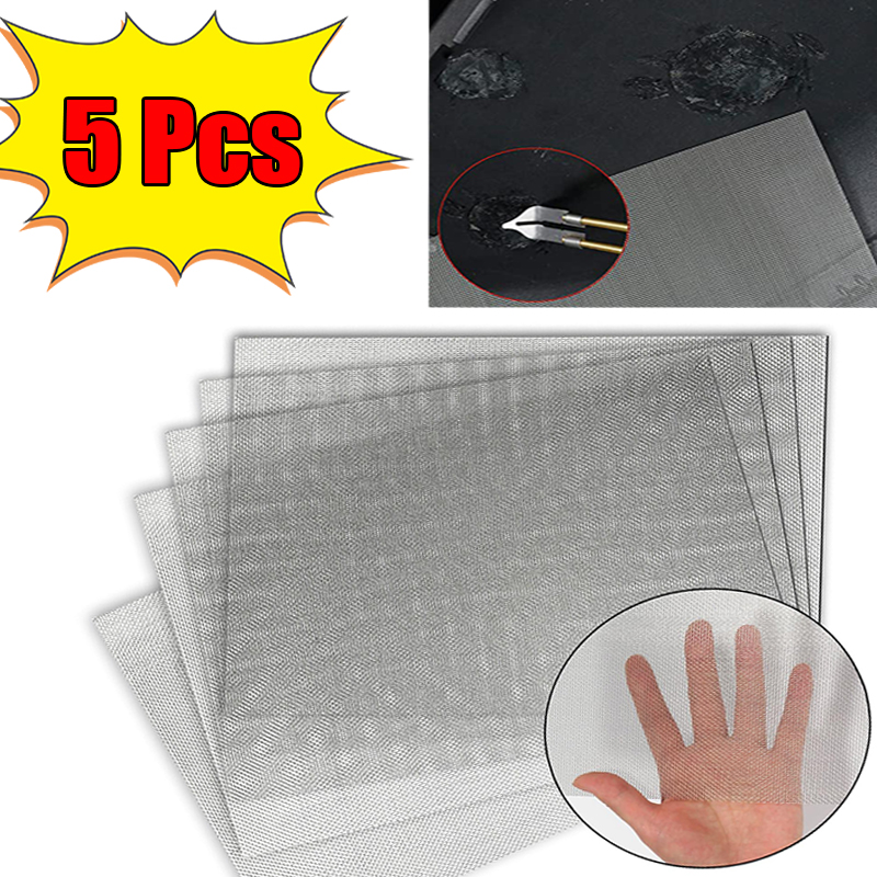1-5Pcs Car Bumper Stainless St - Stainless Mesh Band 评论和价格