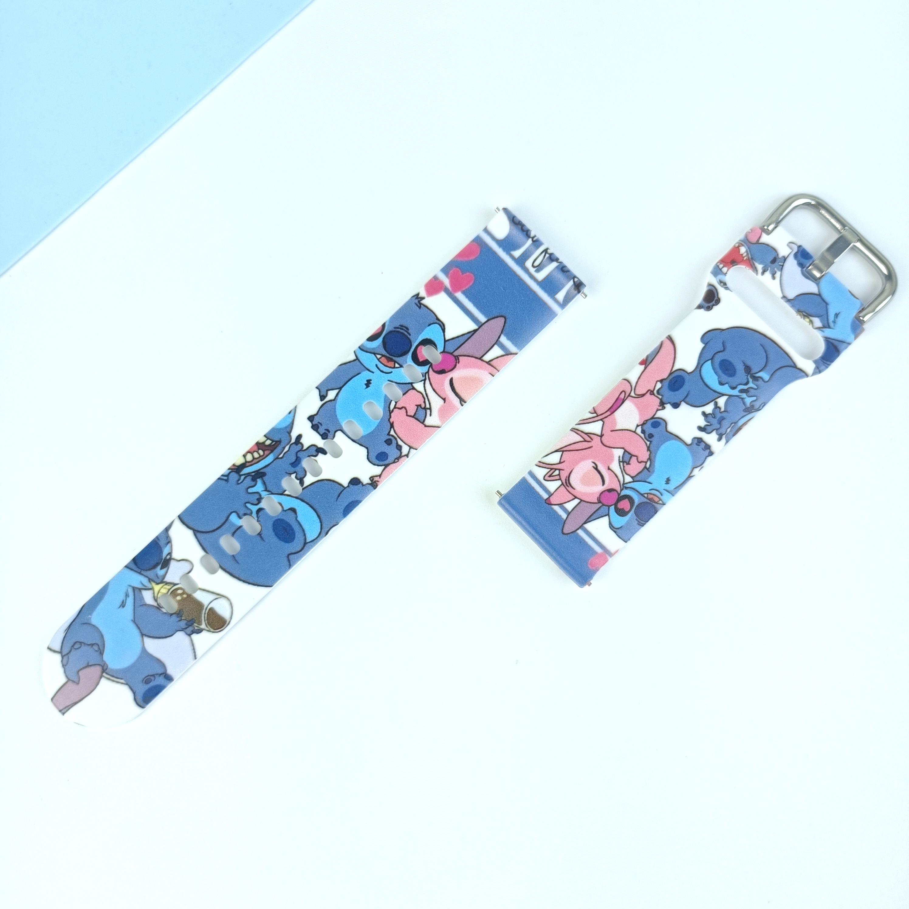 Disney 20mm Stitch 1 Printed S - Silicone Band Replacement 评论和价格