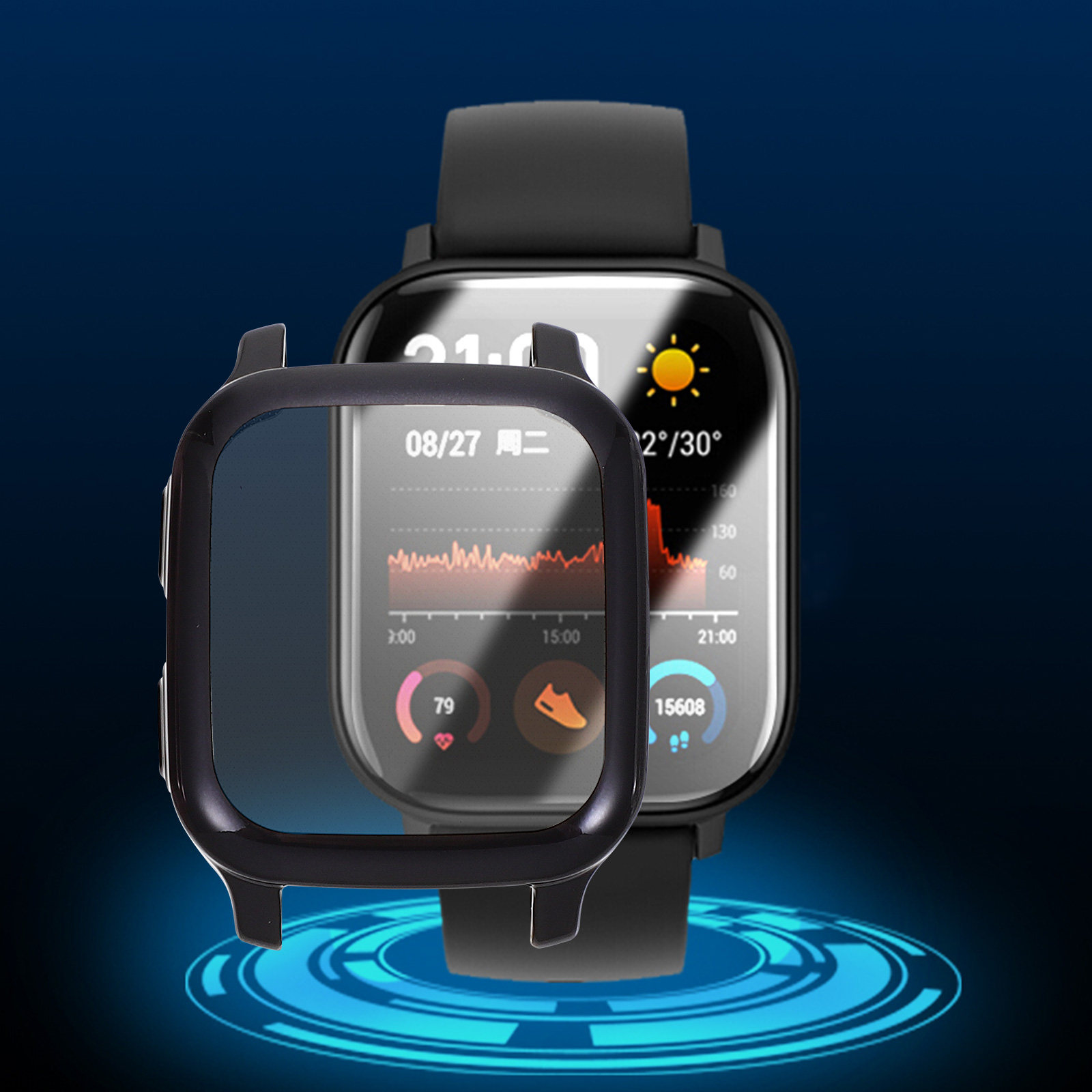 3Pcs Fashionable Tpu Watch Pro - Smartwatch Case 评论和价格