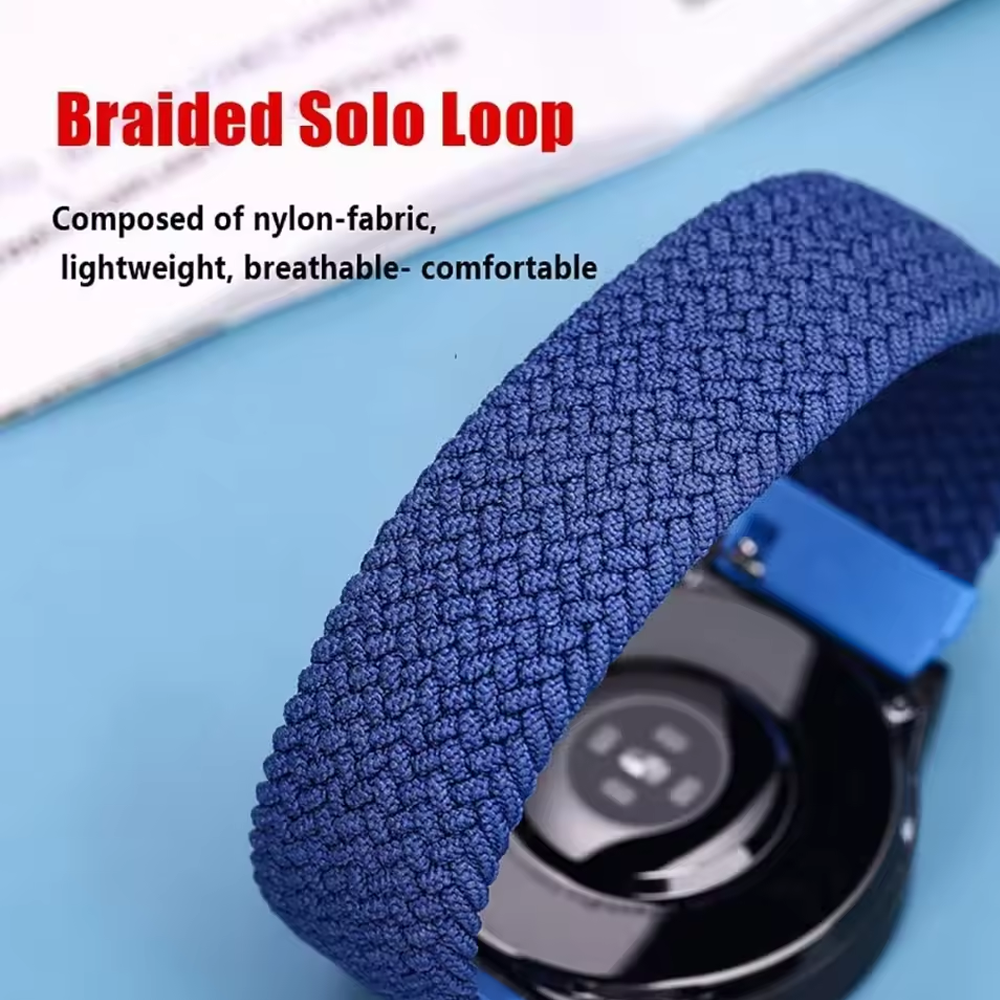 22mm watch straps Nylon Braide - Titan Smartwatch Accessories 评论和价格
